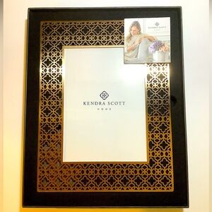 Kendra Scott Home Rose Gold 5 x 7 Filigree Picture Frame New